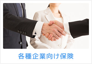 各種企業向け保険
